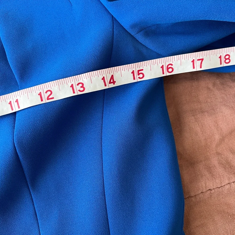 Lafayette 148 blazer cobalt blue azate size 2 - Picture 6 of 9